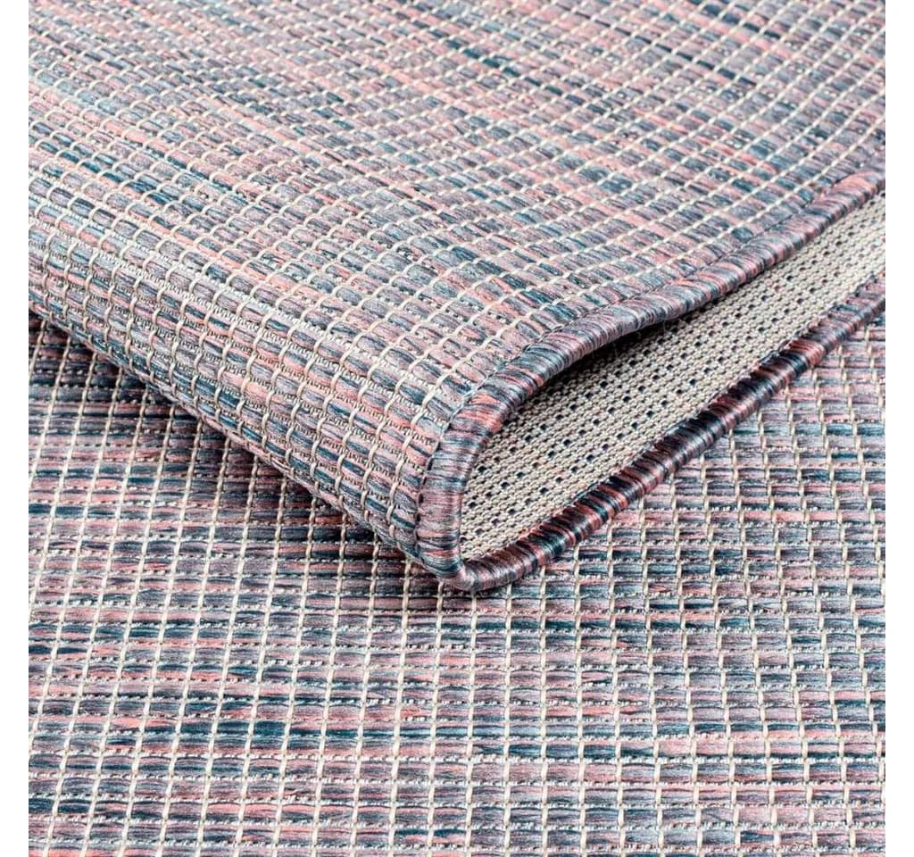 Carpet City Outdoorteppich PALM 2778 Blau/Rosa Wetterfest - Bild 5