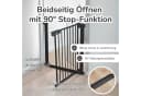 Bronea Treppenschutzgitter LUCA-M ohne Bohren 75-194 cm Bild 5