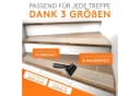 Falkenwerk Stufenmatte Anti-Rutsch Transparent Selbstklebend 20 Stück Bild 3