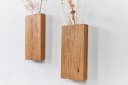 Living Oak Wandvase Eiche Holz Set 2 St Bild 1