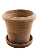 Teramico Terrakotta Pflanzteller 25cm Frostfest Brauner Untersetzer Bild 1