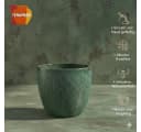Teramico Blumentopf "Egg Pot" Moosgrün Ø 21 cm Bild 4