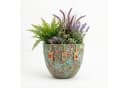 Teramico Egg Pot Lava Grün Keramik Pflanzgefäß 38 cm Bild 2