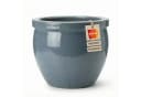 Teramico Blumentopf Keramik "Bavaria" Antik-Grau Ø 21 cm Bild 2