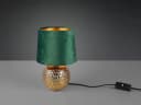 Reality Leuchten LED Nachttischlampe Grün-Gold Dimmbar Bild 3