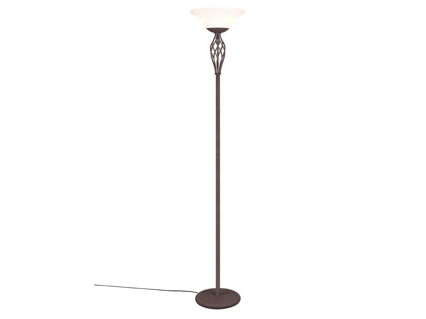 TRIO Leuchten LED Stehlampe Landhaus-Stil Dimmbar Rostoptik - Bild 2