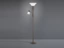 TRIO Leuchten LED Stehlampe Landhaus-Stil Dimmbar mit Leselampe Bild 3