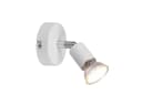 Reality Leuchten LED Wandstrahler Weiß Matt Schwenkbar Warmweiß Bild 2