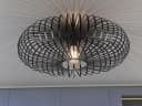 TRIO Leuchten LED Deckenleuchte Schwarz Dimmbar Industrie Design Bild 1