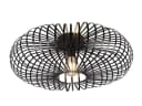 TRIO Leuchten LED Deckenleuchte Schwarz Dimmbar Industrie Design Bild 2