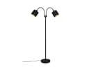 Reality Leuchten LED Stehlampe Schwarz Gold Dimmfunktion Bild 2