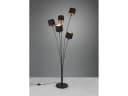Reality Leuchten LED Stehlampe Dimmfunktion Schwarz Gold 163 cm Bild 3