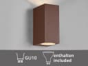 TRIO Leuchten LED Außen-Wandleuchte Rostoptik Warmweiß Bild 5