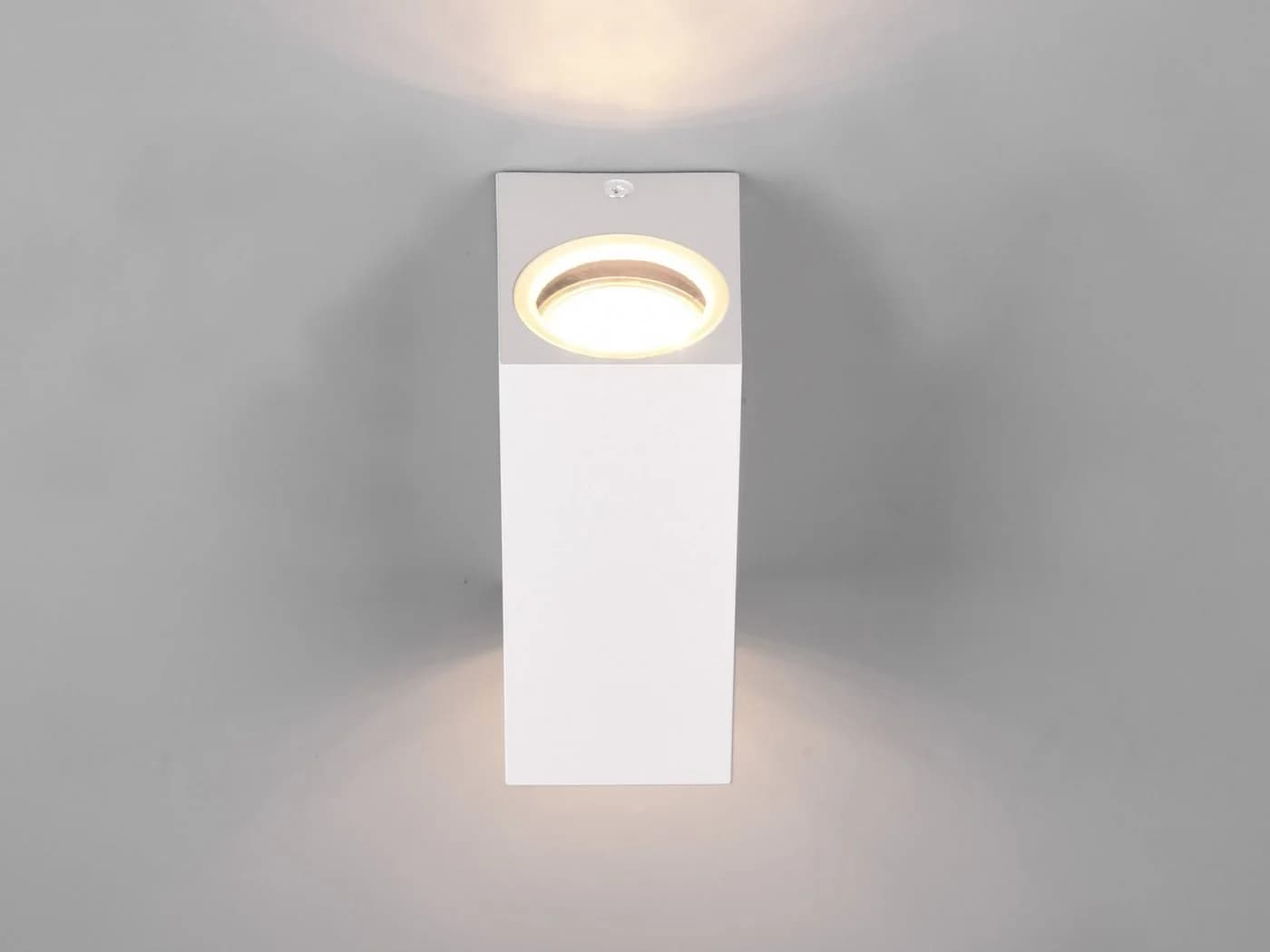 TRIO Leuchten LED Außen-Wandleuchte up and Down Aluminium Weiß - Bild 5