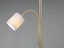 TRIO Leuchten LED Stehlampe mit Leselampe Dimmfunktion Gold Beige Bild 5