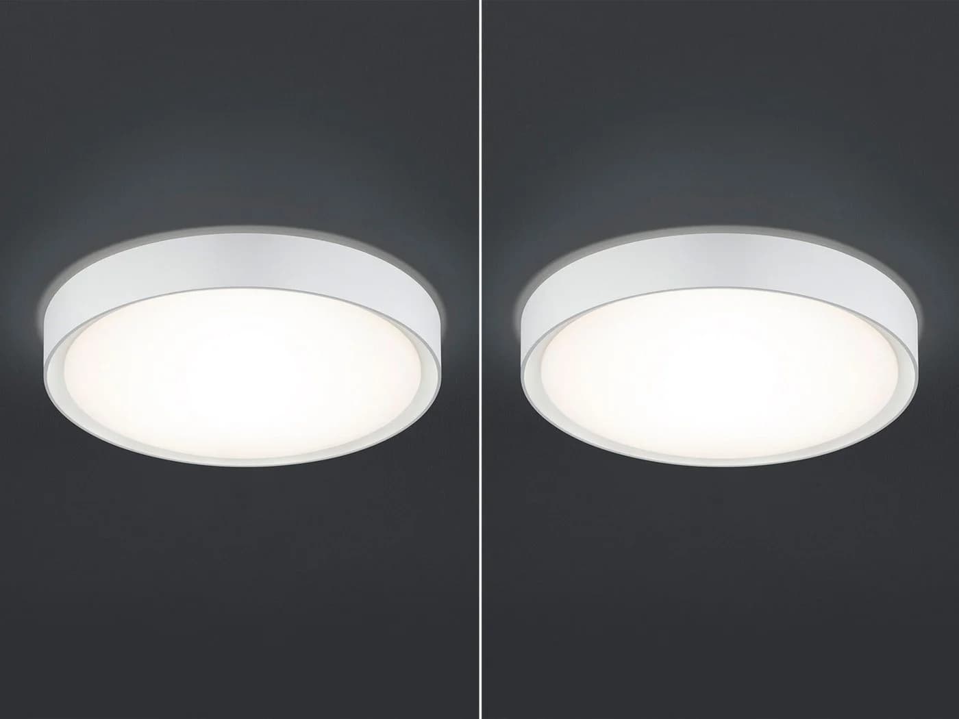 TRIO Leuchten LED Deckenleuchte 2er Set Weiß IP44 - Bild 3