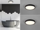 TRIO Leuchten LED Deckenleuchte 2er-Set Warmweiß IP44 Ø33cm Bild 1