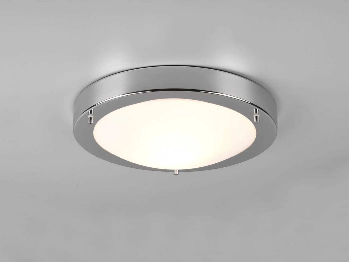 TRIO Leuchten LED Deckenleuchte Chrom Weiß IP44 Dimmbar - Bild 3