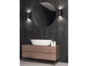 TRIO Leuchten Spiegelleuchte LED Warmweiß 2er Set Updown Badezimmerlampen Wand Bad-lampen Schwarz Bild 5