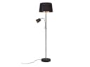 meineWunschleuchte Stehlampe mit Lesearm Silber Matt Schwarz Gold Bild 2