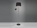 meineWunschleuchte Stehlampe mit Lesearm Silber Matt Schwarz Gold Bild 3