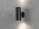 KONSTSMIDE LED Außen-Wandleuchte Schwarz Aluminium Bild 1