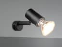 TRIO Leuchten Spiegelklemmleuchte Schwarz Dimmfunktion LED Bild 3