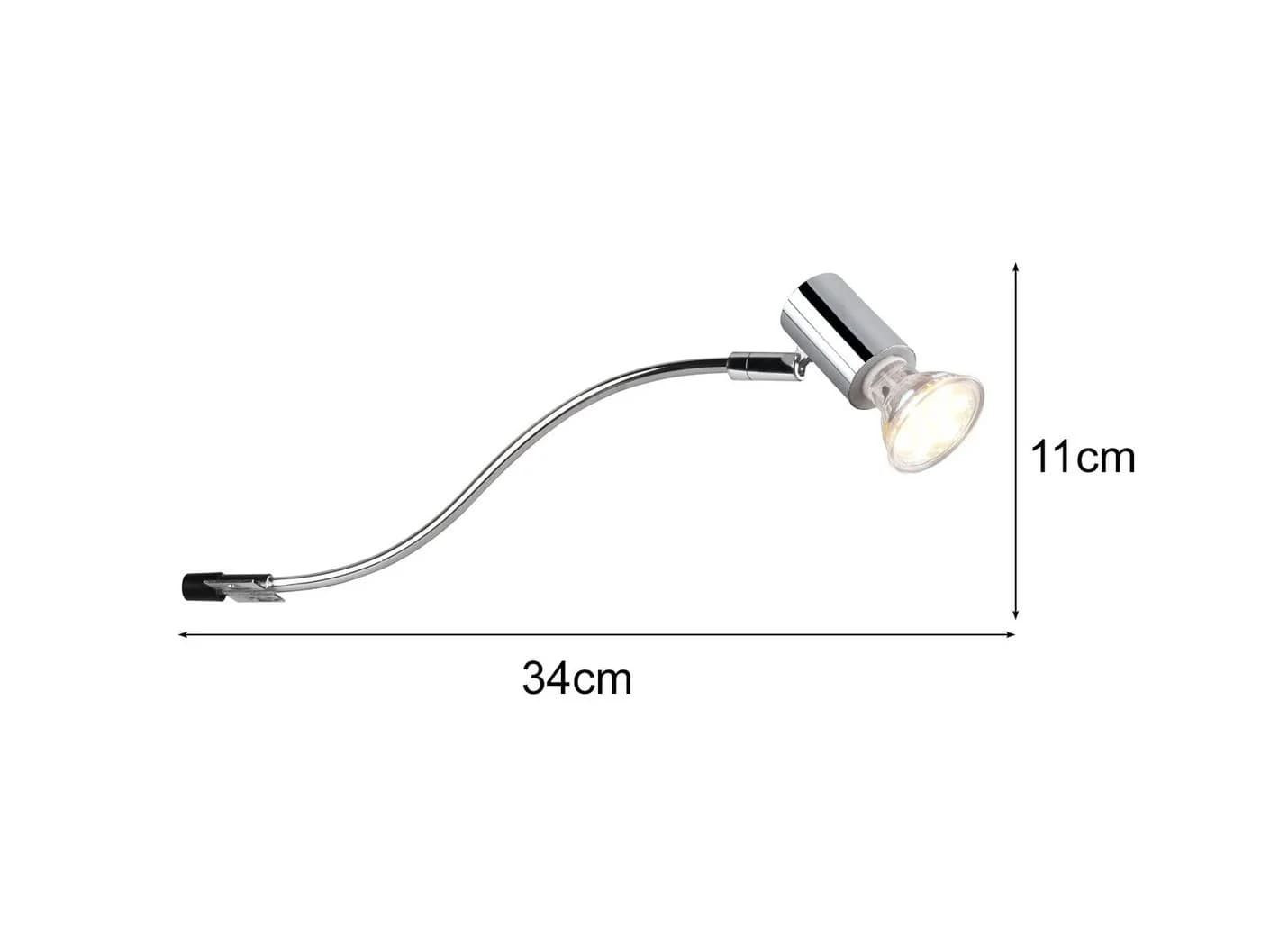 TRIO Leuchten LED Spiegelleuchte, Dimmfunktion, Warmweiß, Badezimmerlampen - Bild 4