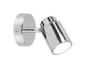 TRIO Leuchten LED Wandstrahler Silber Chrom Dimmbar IP44 Bild 2