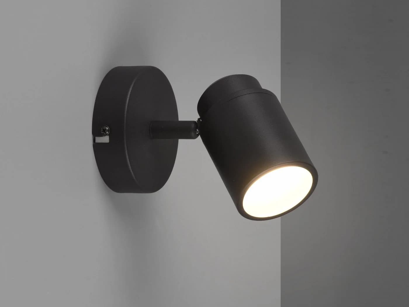 TRIO Leuchten LED Wandstrahler Schwarz matt Dimmbar IP44 - Bild 3