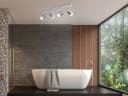 TRIO Leuchten LED Deckenstrahler 4-flammig Silber Chrom Dimmbar Bild 5