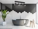 TRIO Leuchten LED Deckenstrahler Schwarz matt Dimmbar 4-flammig IP44 Bild 5