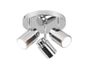 TRIO Leuchten LED Deckenstrahler 3-flammig Silber Chrom Dimmbar Bild 2