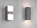 TRIO Leuchten LED Außen-Wandleuchte Bewegungsmelder 2er Set Bild 3
