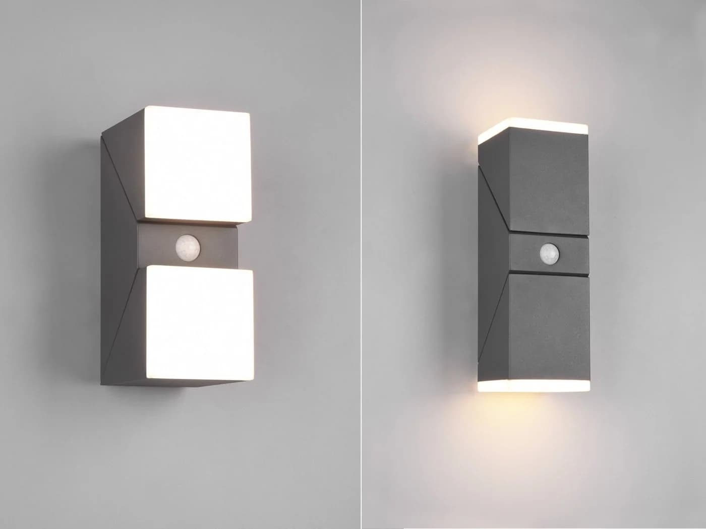 TRIO Leuchten LED Außen-Wandleuchte Bewegungsmelder 2er Set - Bild 3