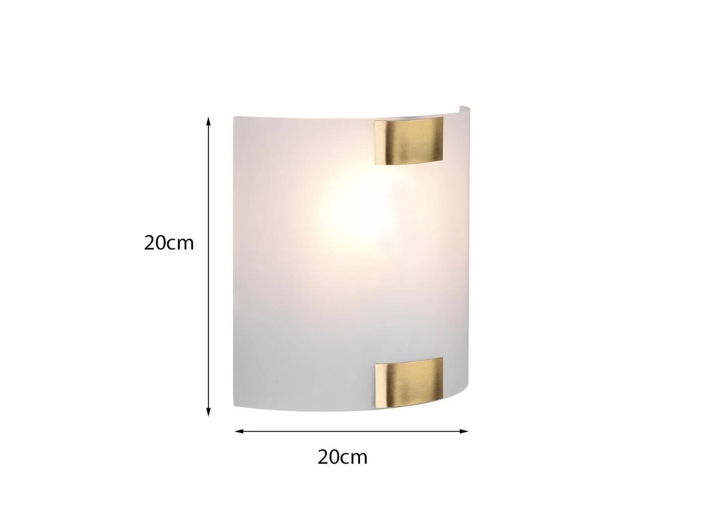 Trio Leuchten LED Wandleuchte Weiß Altmessing Dimmbar - Bild 3
