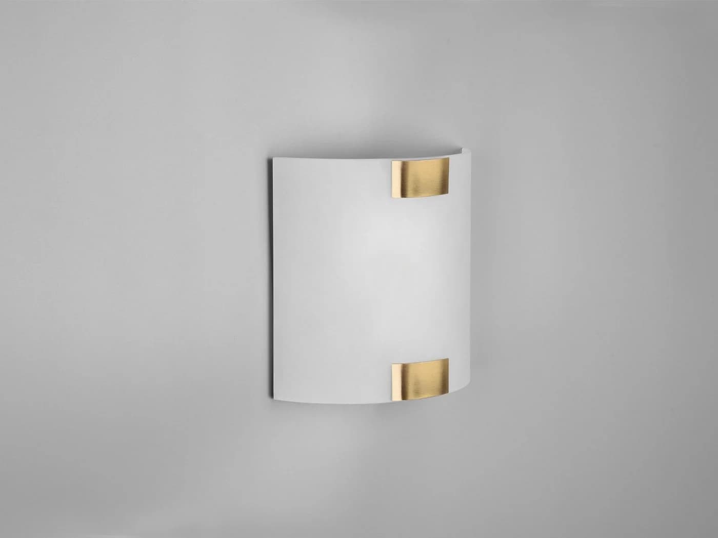 Trio Leuchten LED Wandleuchte Weiß Altmessing Dimmbar - Bild 4