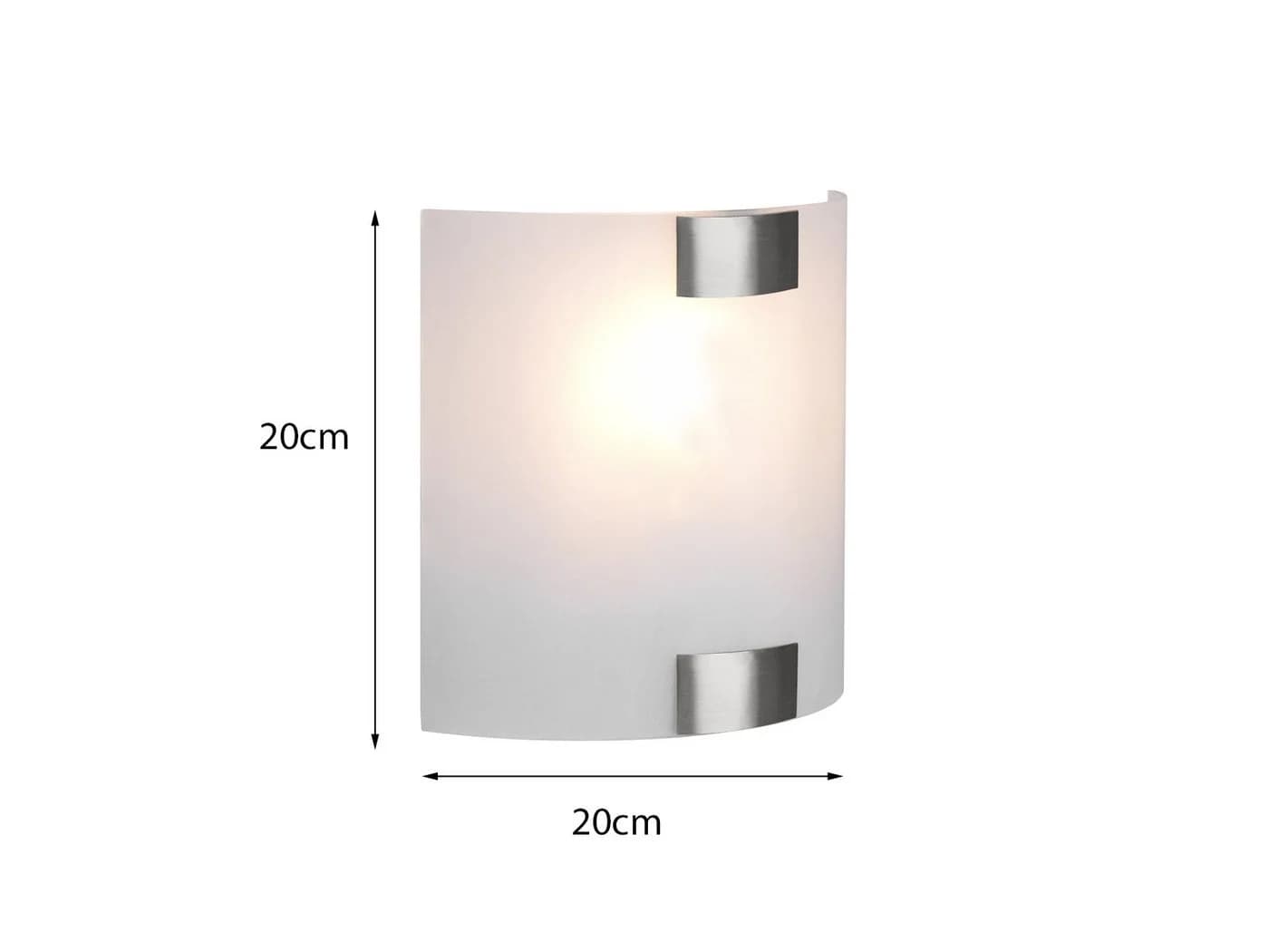 TRIO Leuchten LED Wandleuchte Weiß Silber Flach Designklassiker - Bild 3