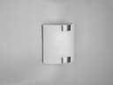TRIO Leuchten LED Wandleuchte Weiß Silber Flach Designklassiker Bild 4