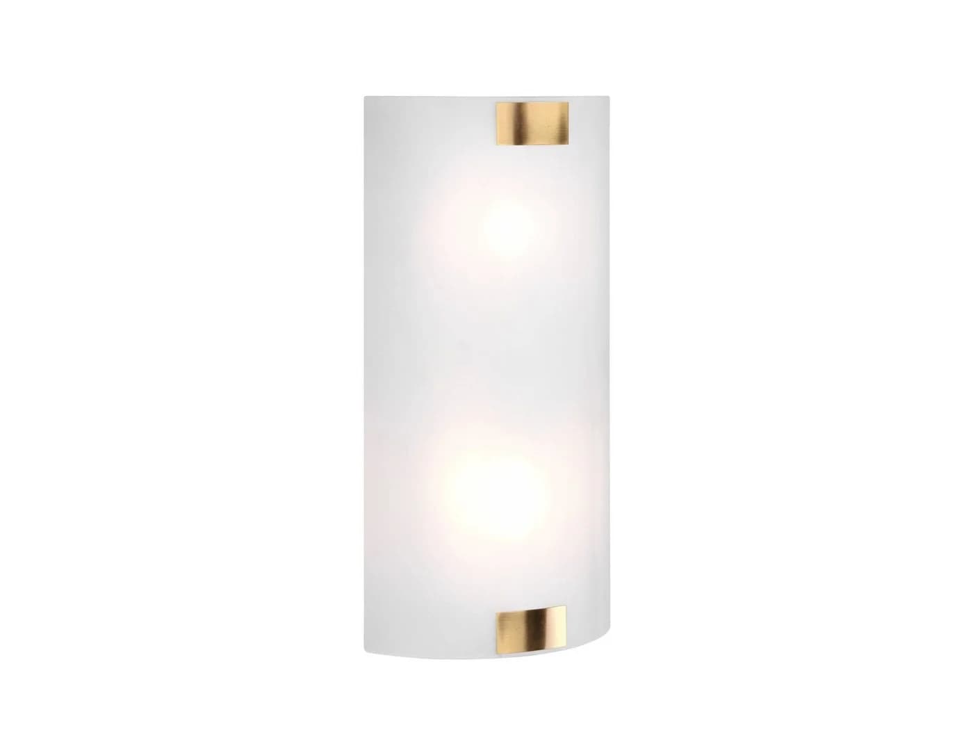 TRIO Leuchten LED Wandleuchte Weiß Gold Flach Glas - Bild 2