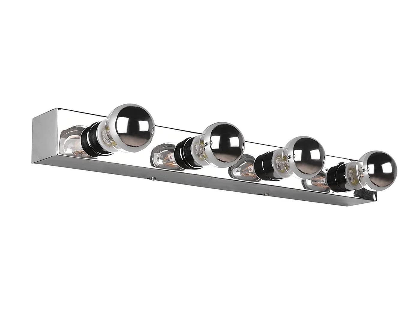 TRIO Leuchten Spiegelleuchte Retro Silber Chrom LED inklusive - Bild 2