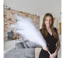 Layba Kunstpampasgras Weiß 3 Stiele 100 cm Seide Bild 1