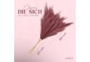 Layba Kunstpflanze Pampasgras Mauve 100 cm 3 Stiele Bild 5