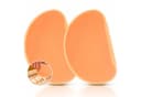 Layba Teigschaber 2er-Set Orange Silikon Teigkarte Bild 2