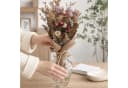 LAYBA Trockenblumenstrauß Natur-Beige-Bordeaux mit Jute Bild 1