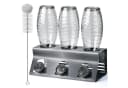 Loco Bird Flaschenhalter Edelstahl für SodaStream mit Abtropfmatte Bild 2
