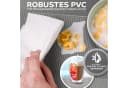 Loco Bird Platzset 6-tlg. Silber PVC Rechteckig Abwischbar Bild 3
