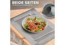 Loco Bird Platzset 6-tlg. Silber PVC Rechteckig Abwischbar Bild 5