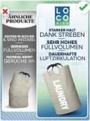 Loco Bird Wäschekorb Faltbar 95L Beige mit Griff Bild 3
