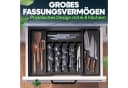 Loco Bird Besteckkasten für Schubladen aus Kunststoff - Ausziehbar bis 9 Fächer Bild 4